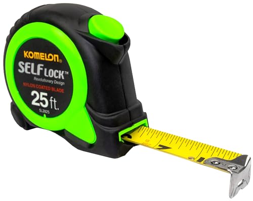 komelon self lock 25-foot tape measure